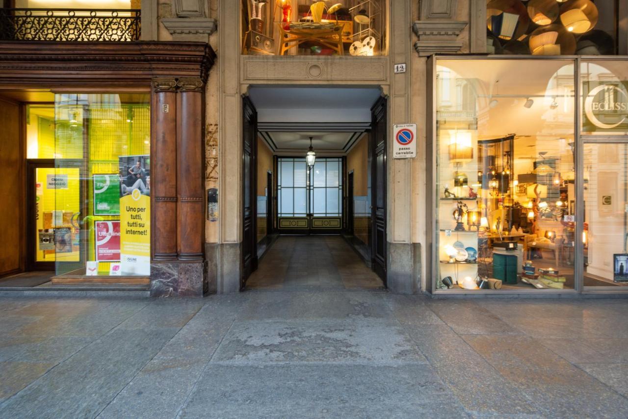Stylish Apartment In The Heart Of Torino Exterior foto