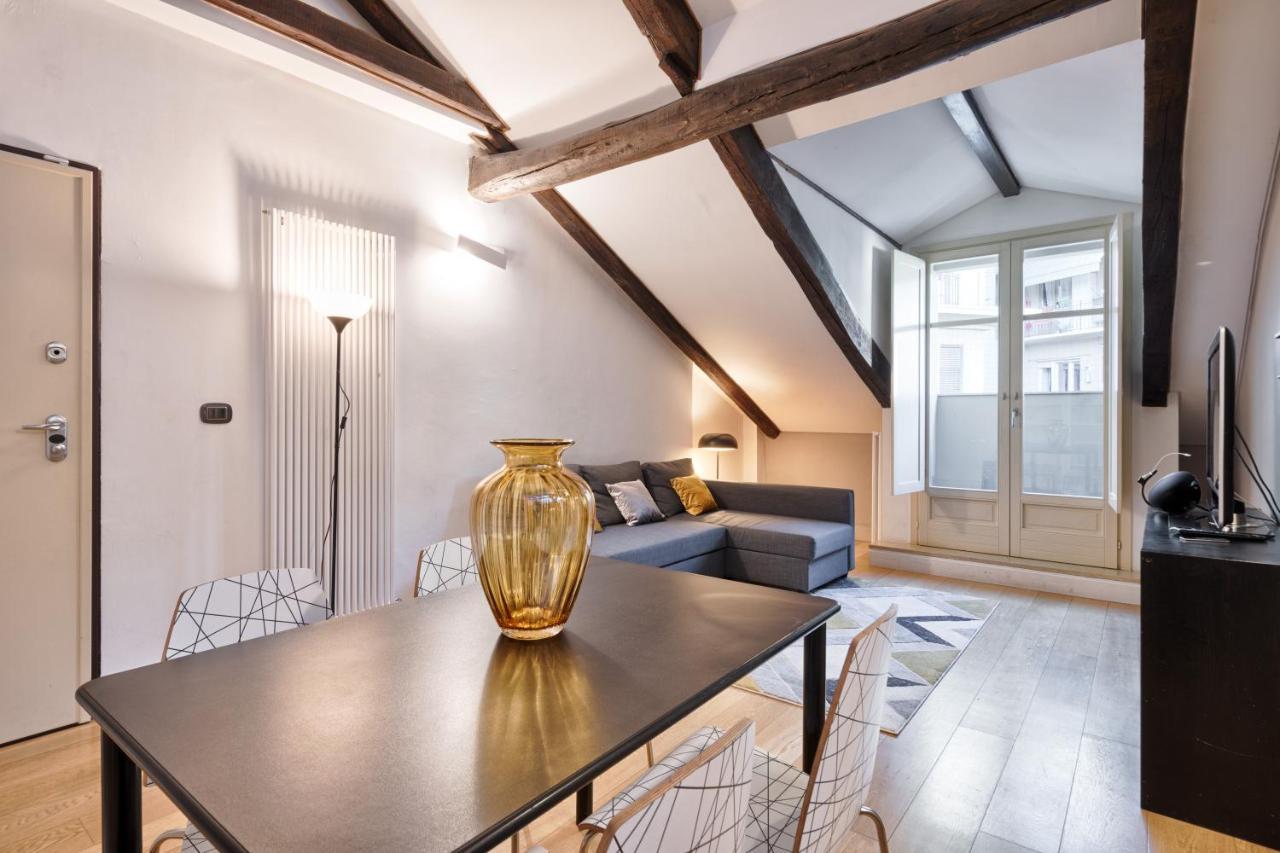 Stylish Apartment In The Heart Of Torino Exterior foto